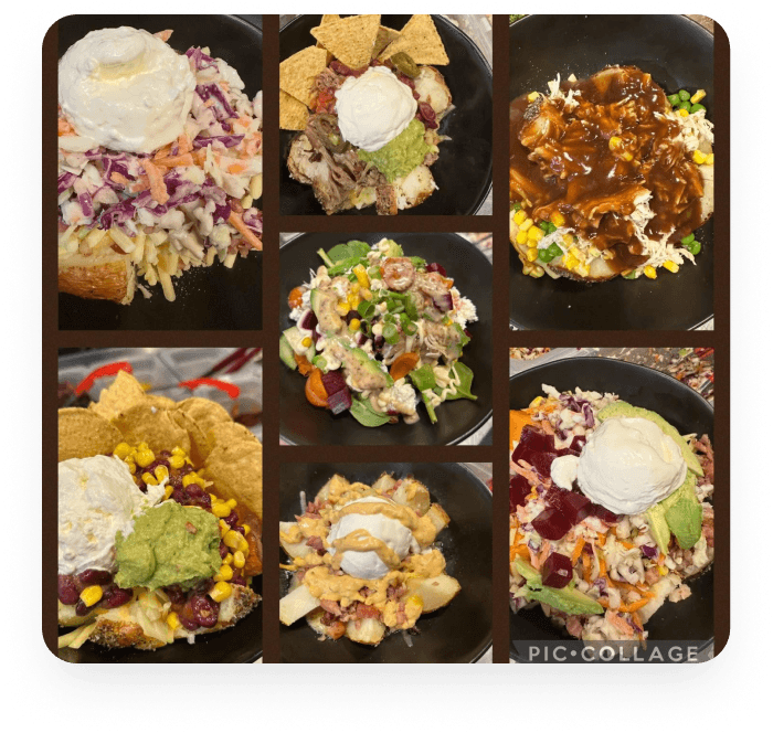 Catering food