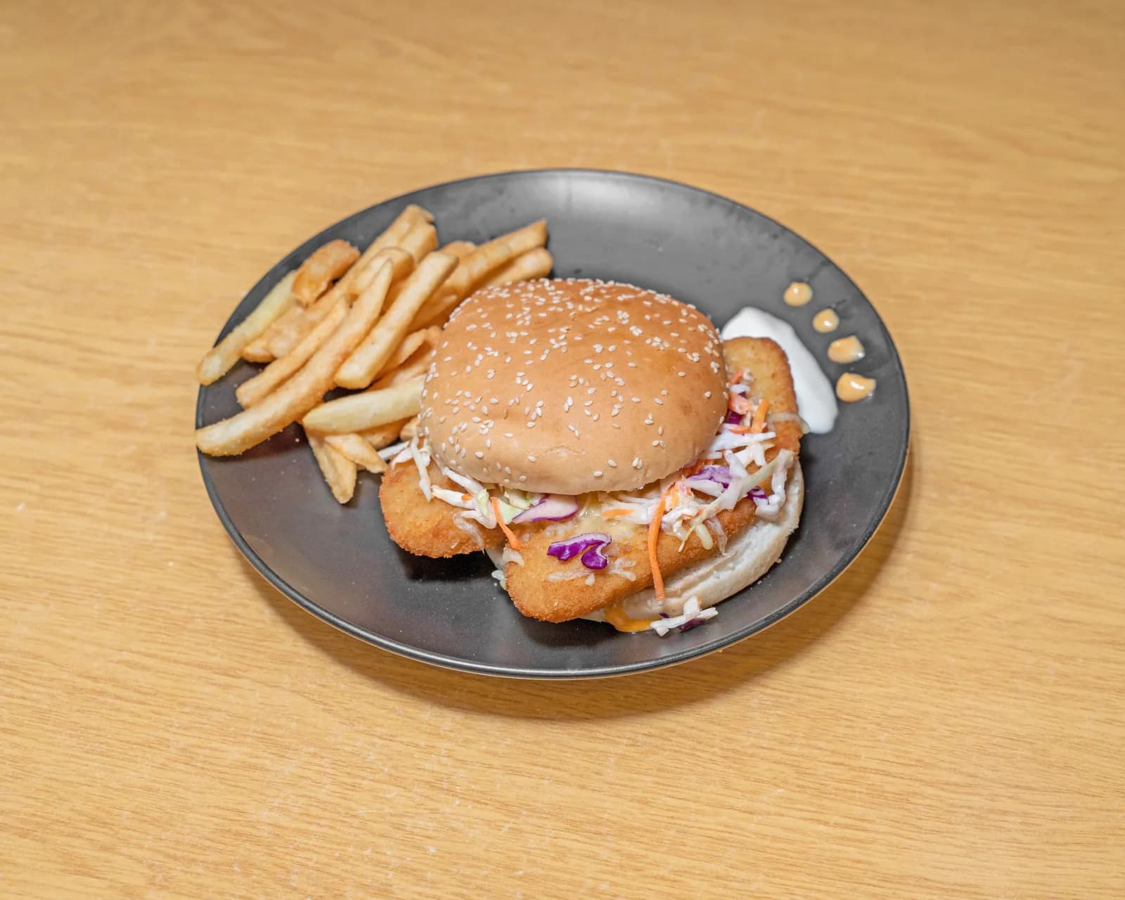 Chicken Schnitzel Burger
