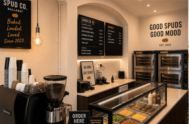 Ballarat Spud Co location