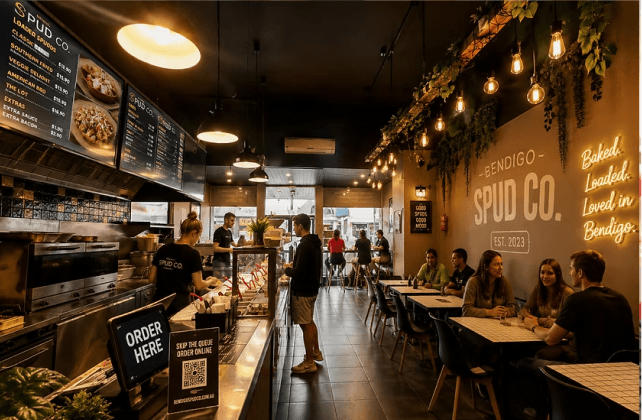 Bendigo Spud Co location